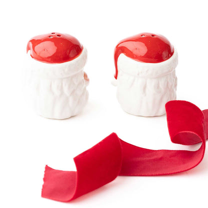 Sel et poivre Père Noël rouge