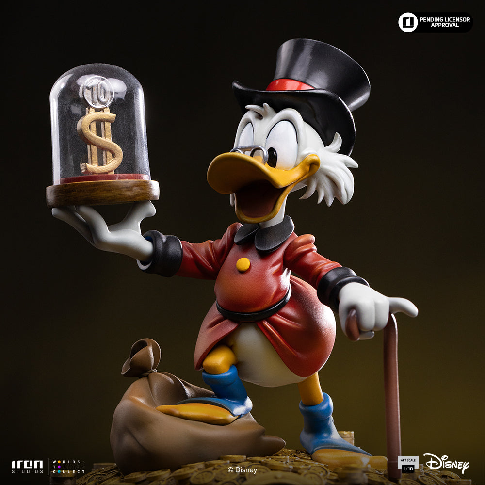 Pre-Order - Uncle Scrooge McDuck Statue - DuckTales - Art Scale 1/10 - Iron Studios