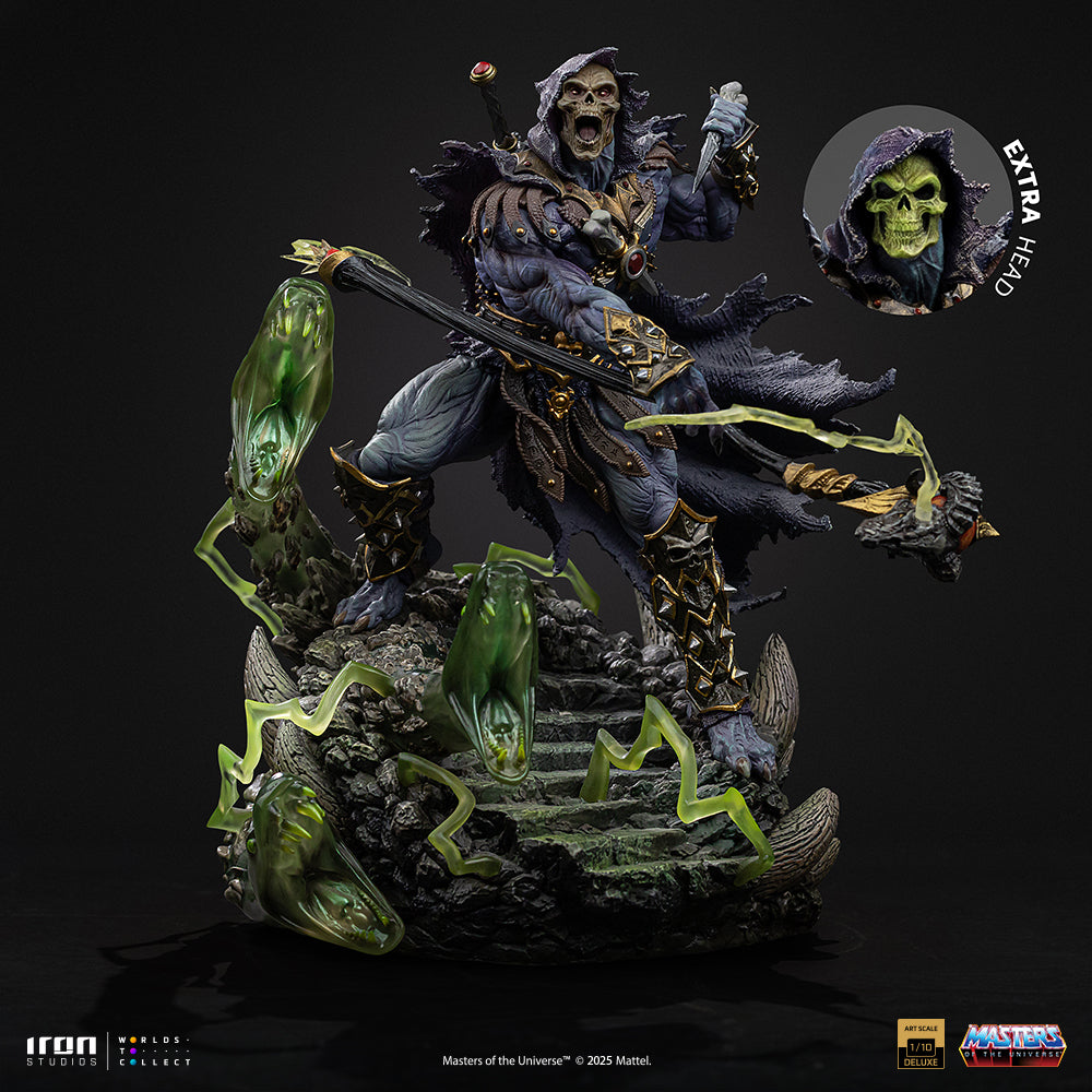 Skeletor Unleashed Statue - Masters of the Universe - Art Scale 1/10 - Iron Studios