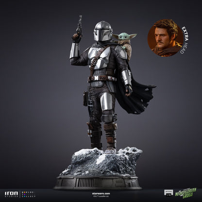 Pre-Order - Mandalorian and Grogu Statue - The Mandalorian and Grogu Movie - Art Scale 1/10 - Iron Studios