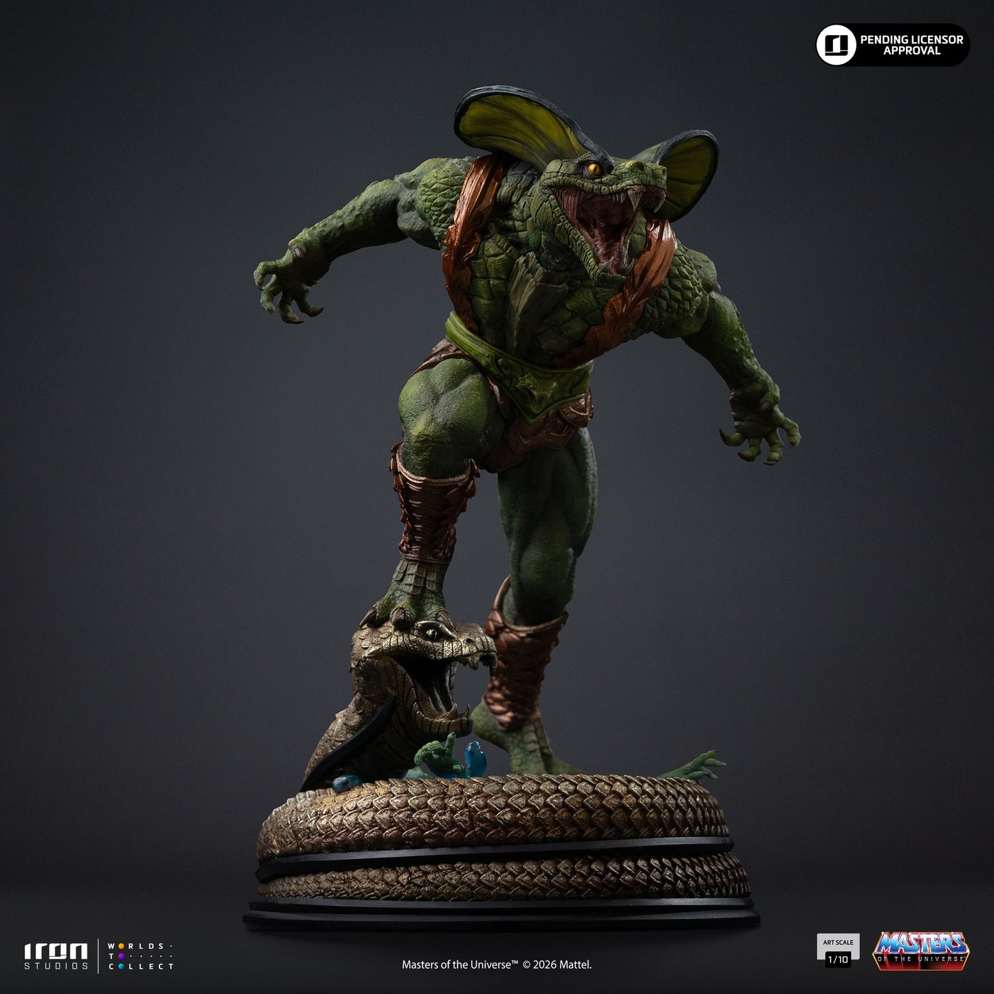 Pre-Order - Kobra Khan Statue - Masters of the Universe - Art Scale 1/10 - Iron Studios