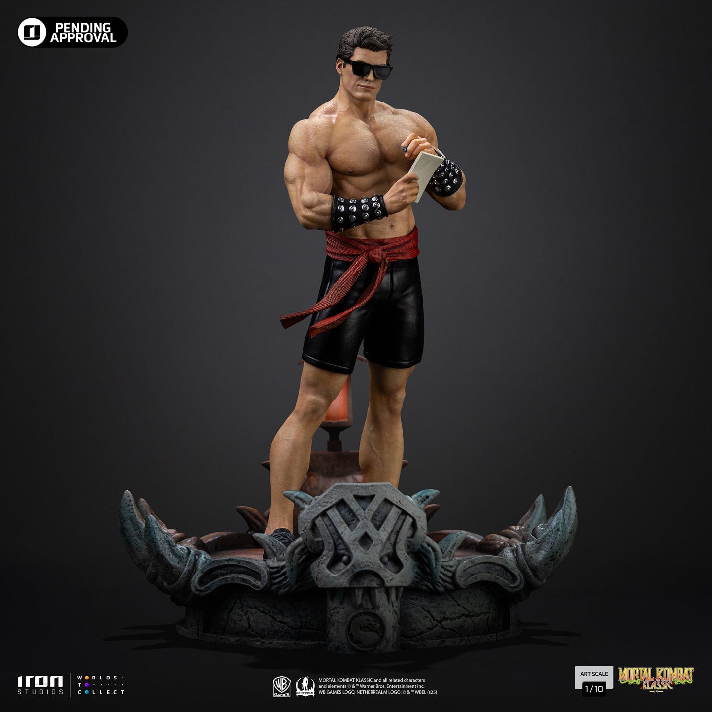 Pre-Order - Johnny Cage Statue - Mortal Kombat - Art Scale 1/10 - Iron Studios