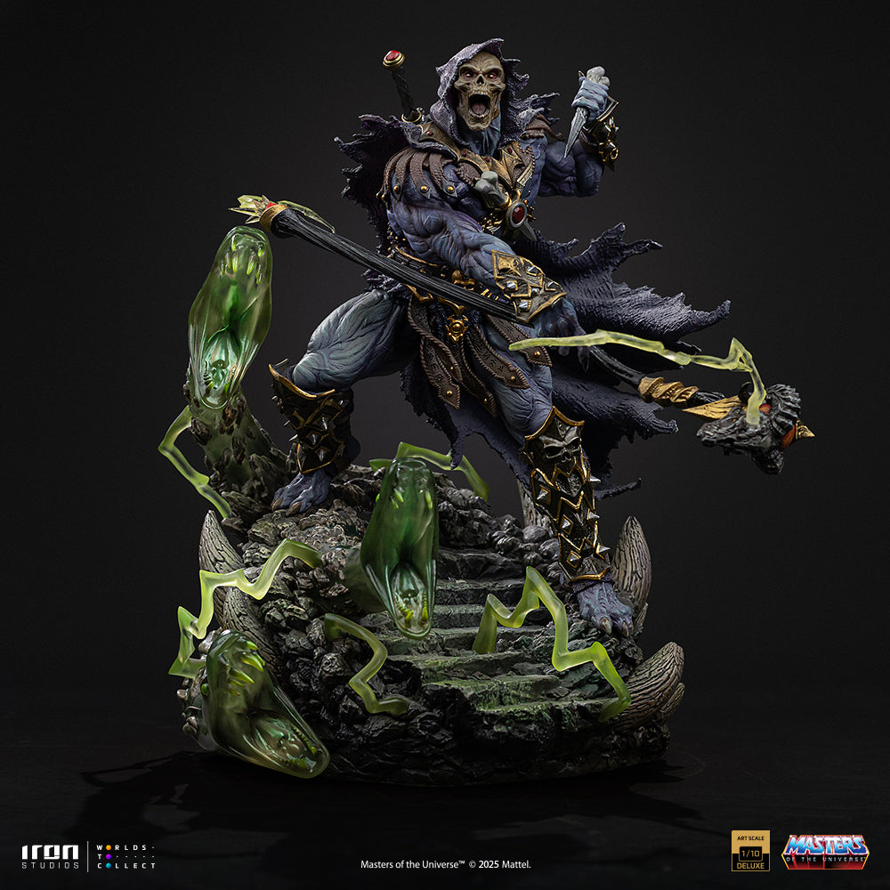 Skeletor Unleashed Statue - Masters of the Universe - Art Scale 1/10 - Iron Studios