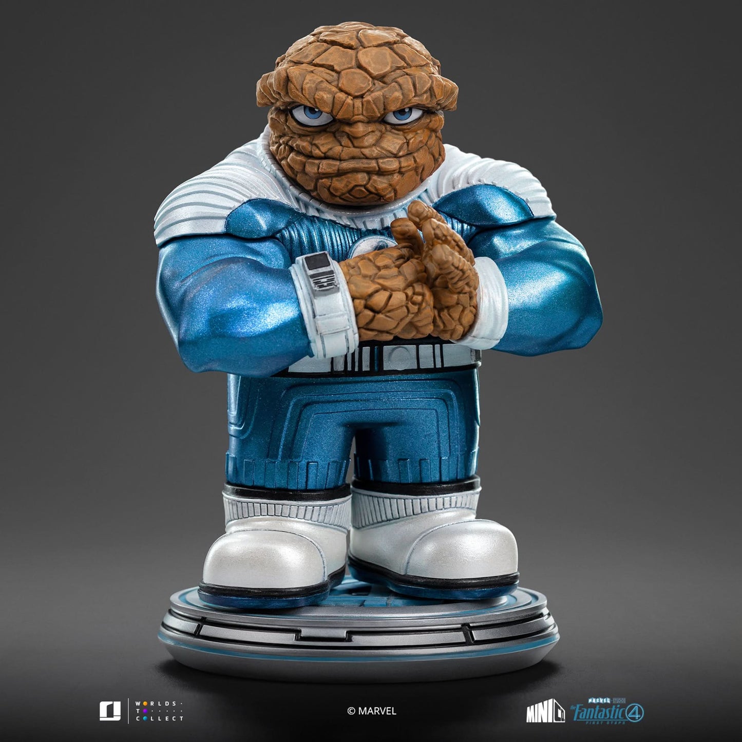 Fantastic Four Pack Statue (Metallic Version) - The Fantastic Four: First Steps - Minico - Iron Studios