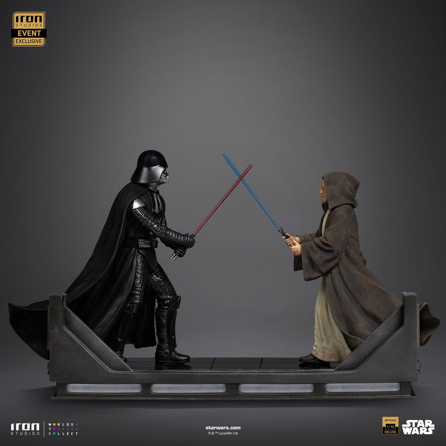Statue Darth Vader vs Obi-Wan Kenobi (CCXP Event Exclusive 2025) - Star Wars - Art Scale 1/10
