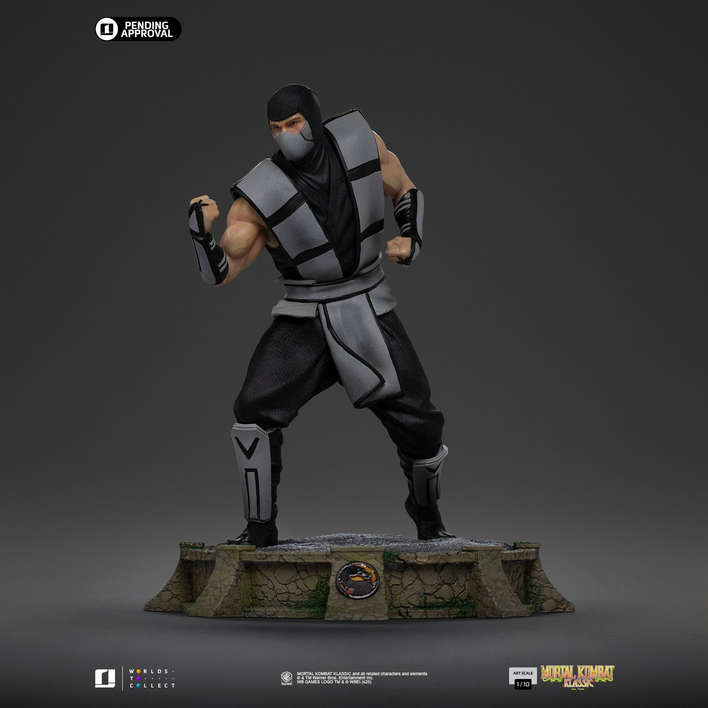 Smoke Statue (Ninjas Collection) - Mortal Kombat - Art Scale 1/10 - Iron Studios