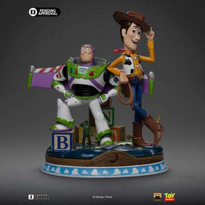 Statue Buzz & Woody - Toy Story - Deluxe Art Scale 1/10 - Disney Classics