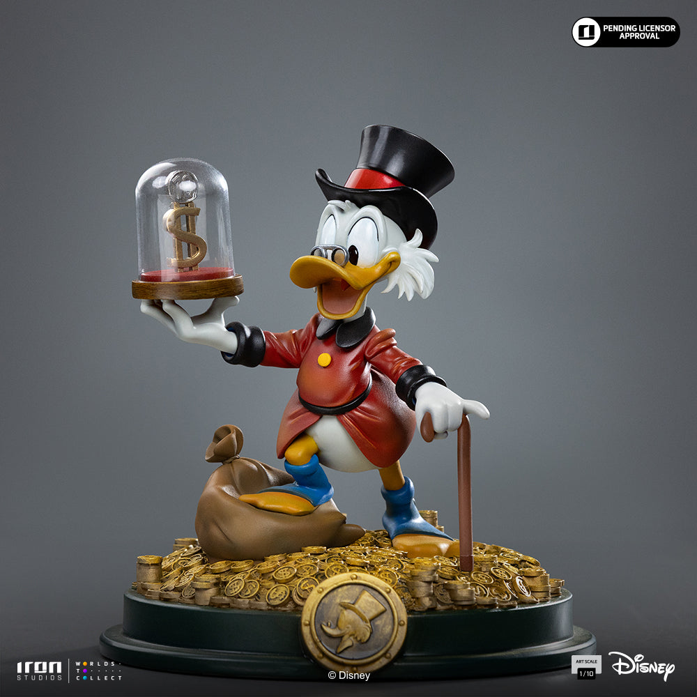 Pre-Order - Uncle Scrooge McDuck Statue - DuckTales - Art Scale 1/10 - Iron Studios