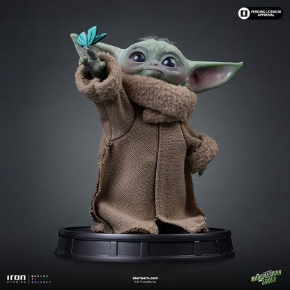 Pre-Order - Grogu Butterfly Wonder Statue - Mandalorian and Grogu Movie - Grogu Collection - Iron Studios