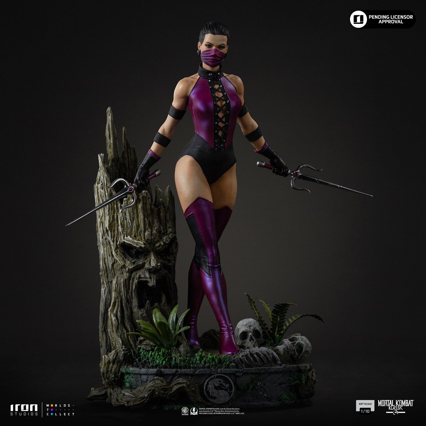 Pre-Order - Mileena Statue - Mortal Kombat - Art Scale 1/10 - Iron Studios