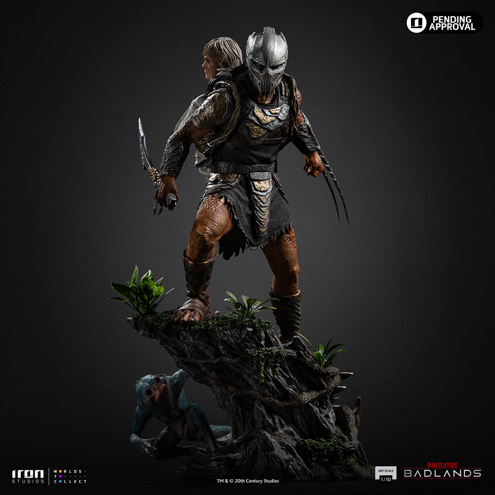 Pre-Order - Predator Dek & Thia Statue - Predator: Badlands - Art Scale 1/10 - Iron Studios