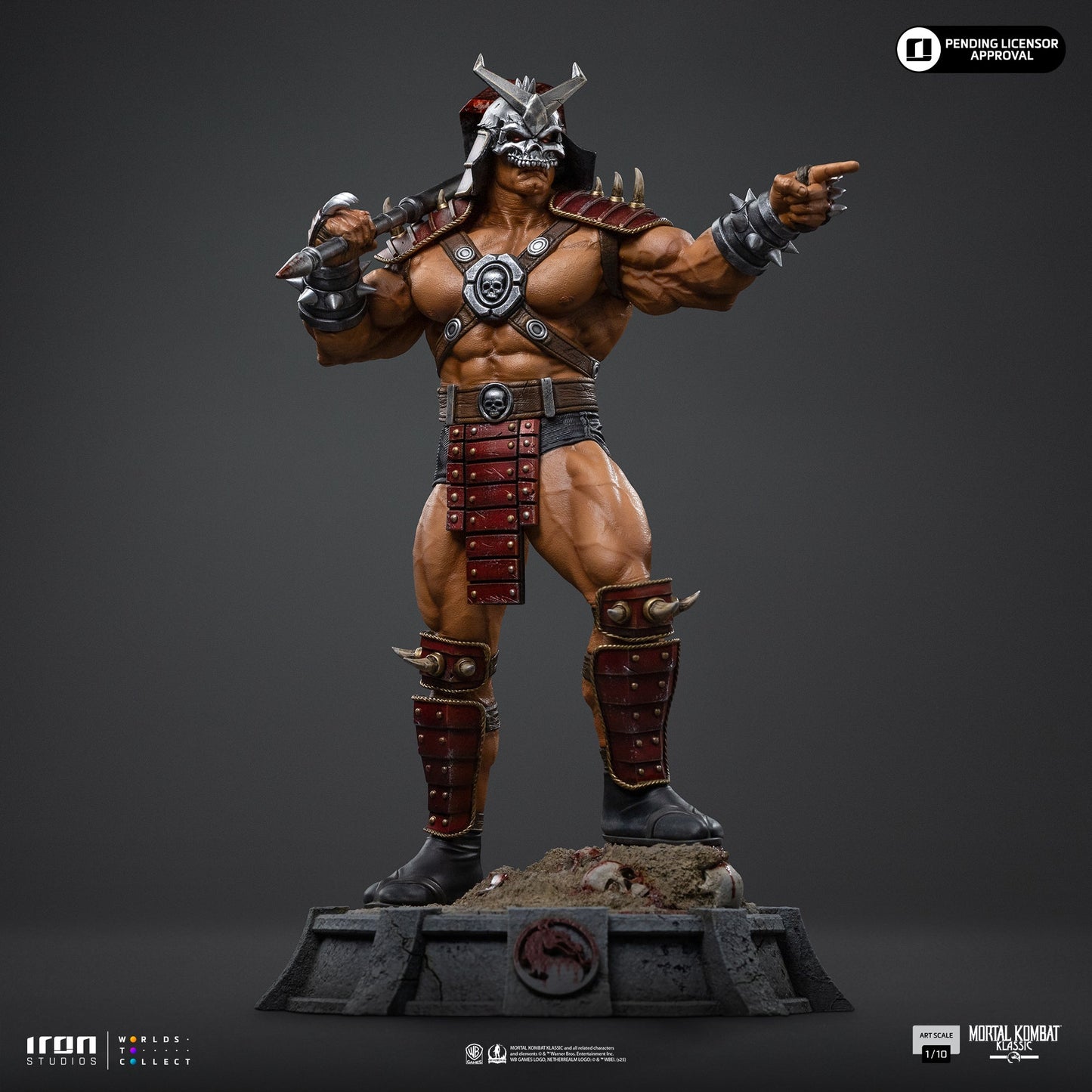 Pre-Order - Shao Kahn Statue - Mortal Kombat - Art Scale 1/10 - Iron Studios