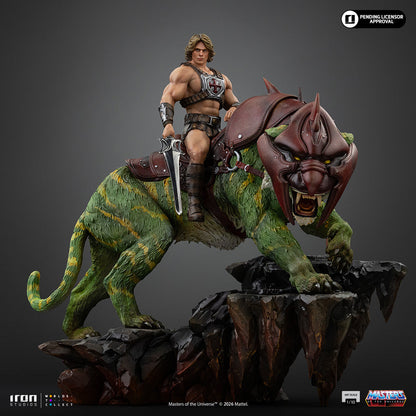 Pre-Order - He-Man and Battle Cat Statue - Masters of the Universe Movie - Deluxe Art Scale 1/10 - Iron Studios