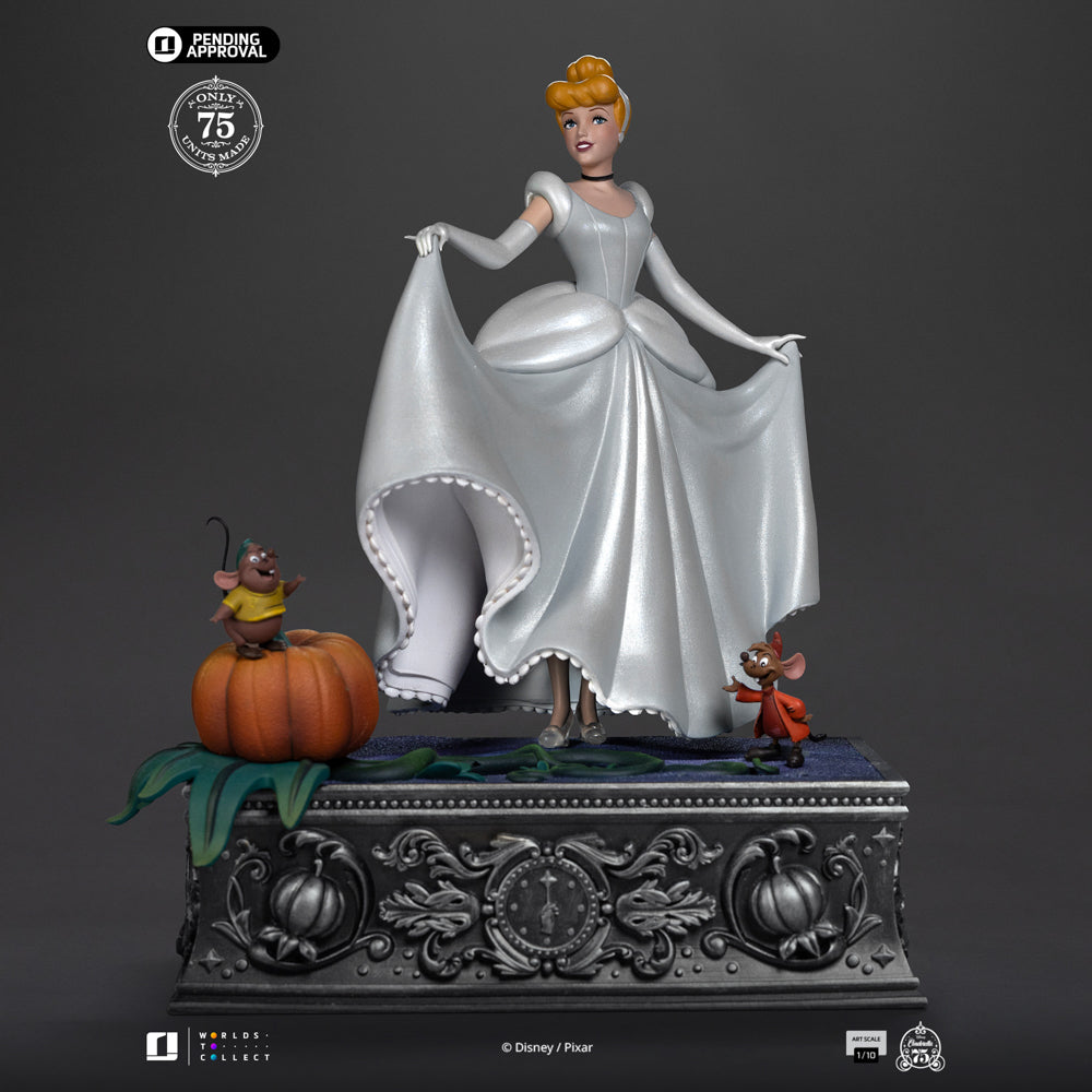 Pre-Order - Cinderella (75th Anniversary Version) Statue - Disney Classics - Art Scale 1/10 - Iron Studios