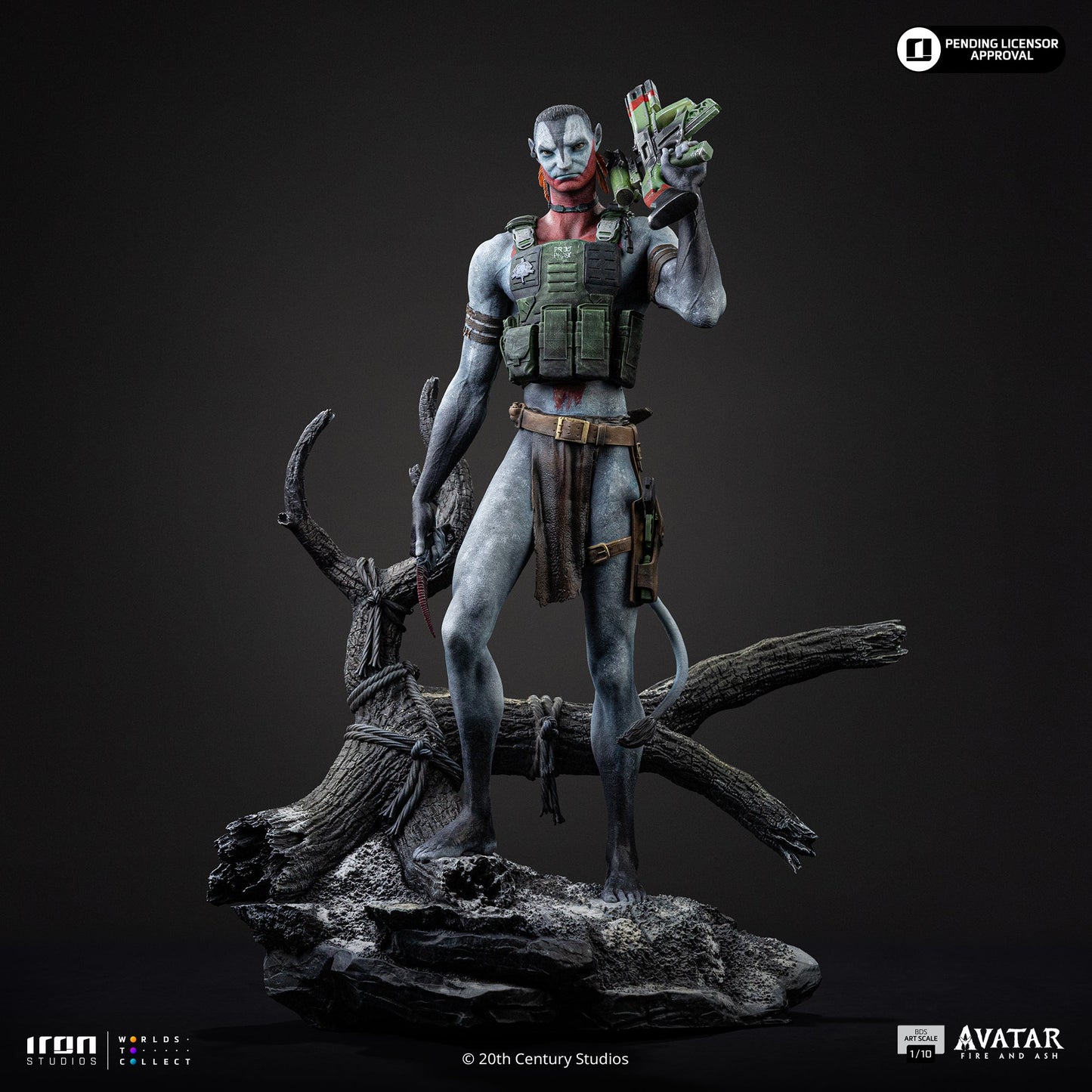 Pre-Order - Miles Quaritch Statue - Avatar 3: Fire and Ash - Art Scale 1/10 - Iron Studios