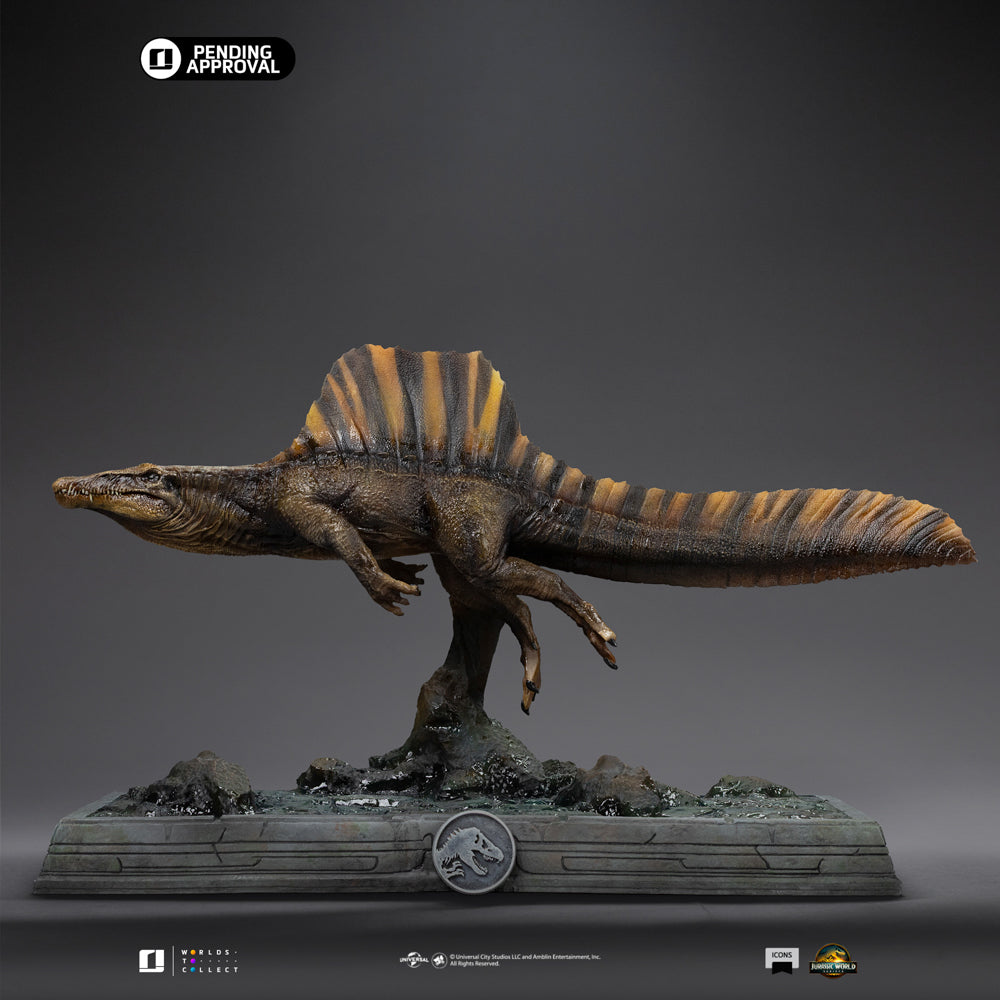 Pre-Order - Spinosaurus Statue - Jurassic World: Rebirth - Icons - Iron Studios
