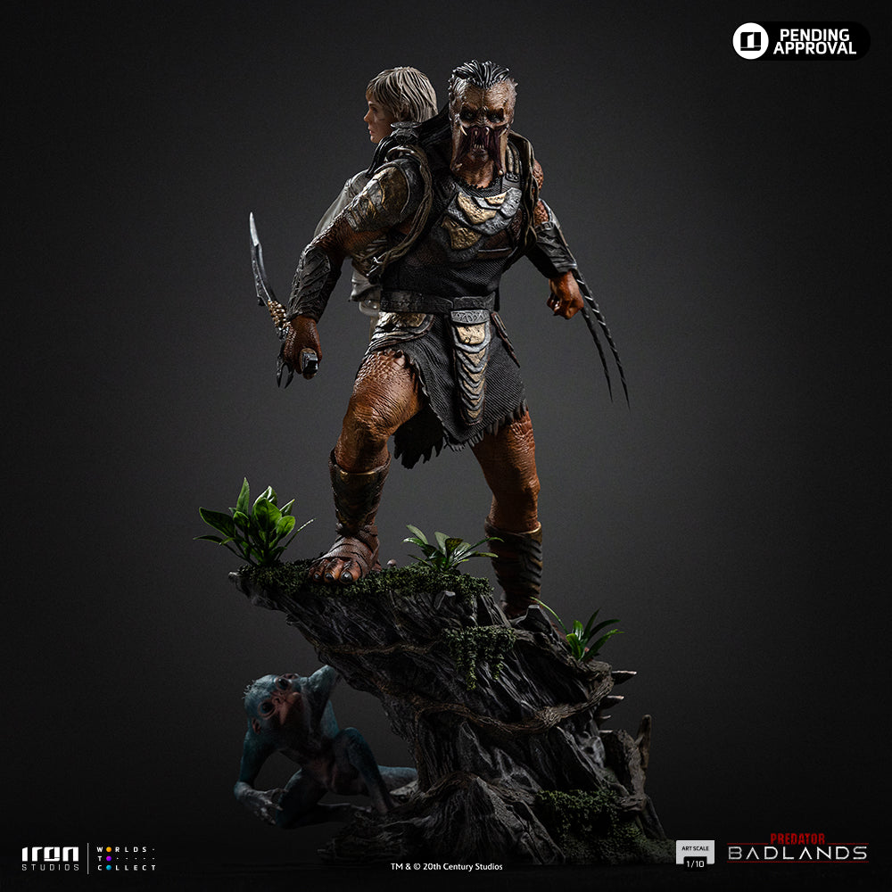 Pre-Order - Predator Dek & Thia Statue - Predator: Badlands - Art Scale 1/10 - Iron Studios