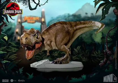 Tyrannosaurus Rex Statue - Jurassic Park - MiniCo - Iron Studios