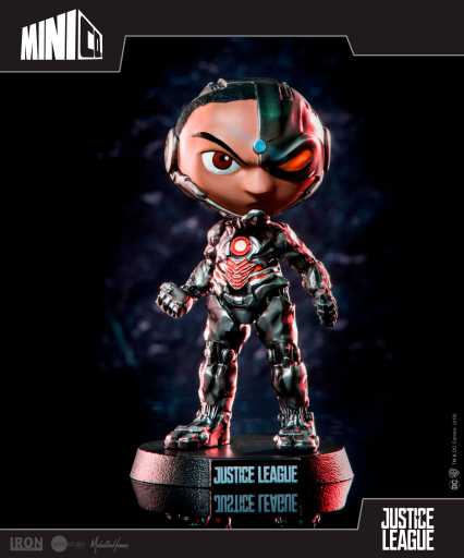 Cyborg Statue - Justice League - MiniCo - Iron Studios