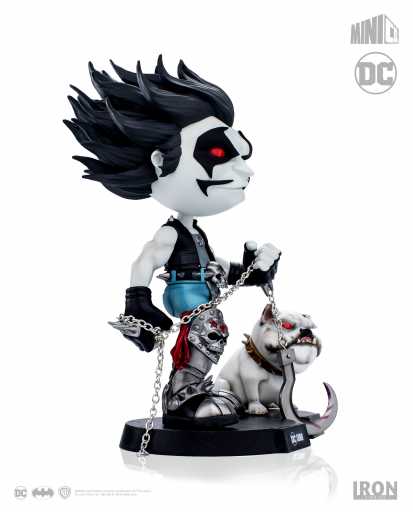Lobo and Dawg Statue - DC Comics - MiniCo - Iron Studios