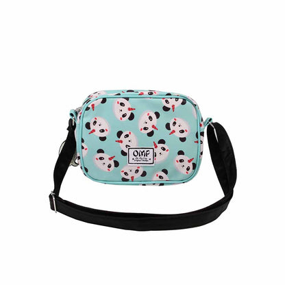 Sac à Bandoulière Rectangulaire Oh My Pop! « Pandicorn Turquesa »