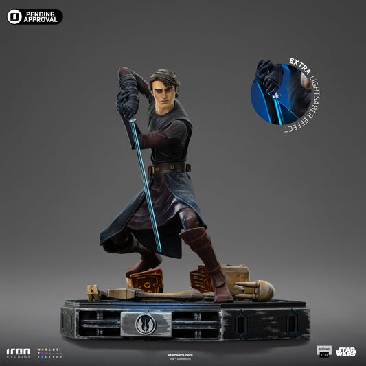 Anakin Skywalker Statue - Star Wars: Clone Wars - Art Scale 1/10 - Iron Studios