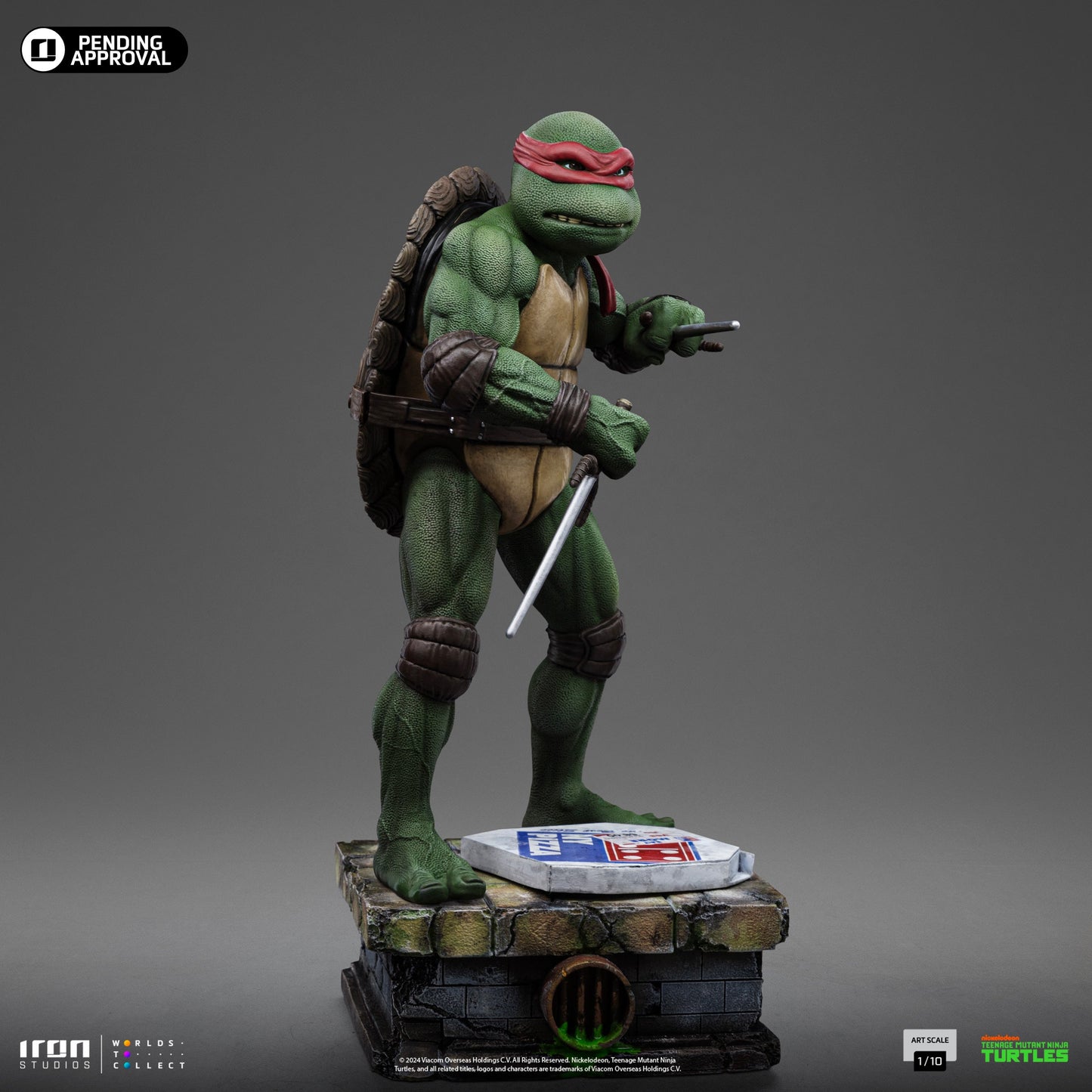 Raphael Statue - TMNT Movie - Art Scale 1/10 - Iron Studios