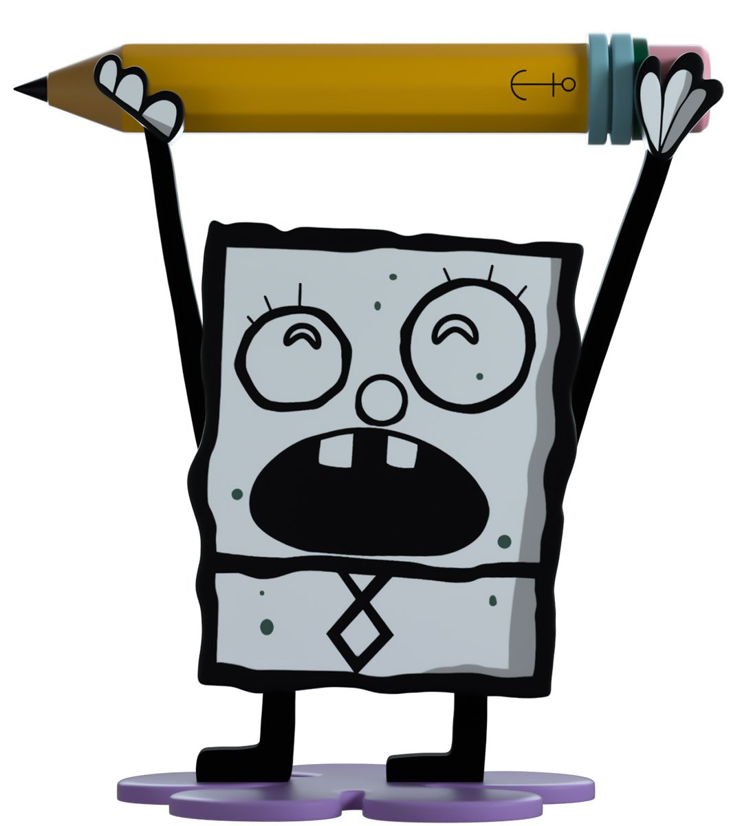 Bob l'éponge Vinyl figurine Doodlebob Youtooz Viacom Nickelodeon SpongeBob Square Pants