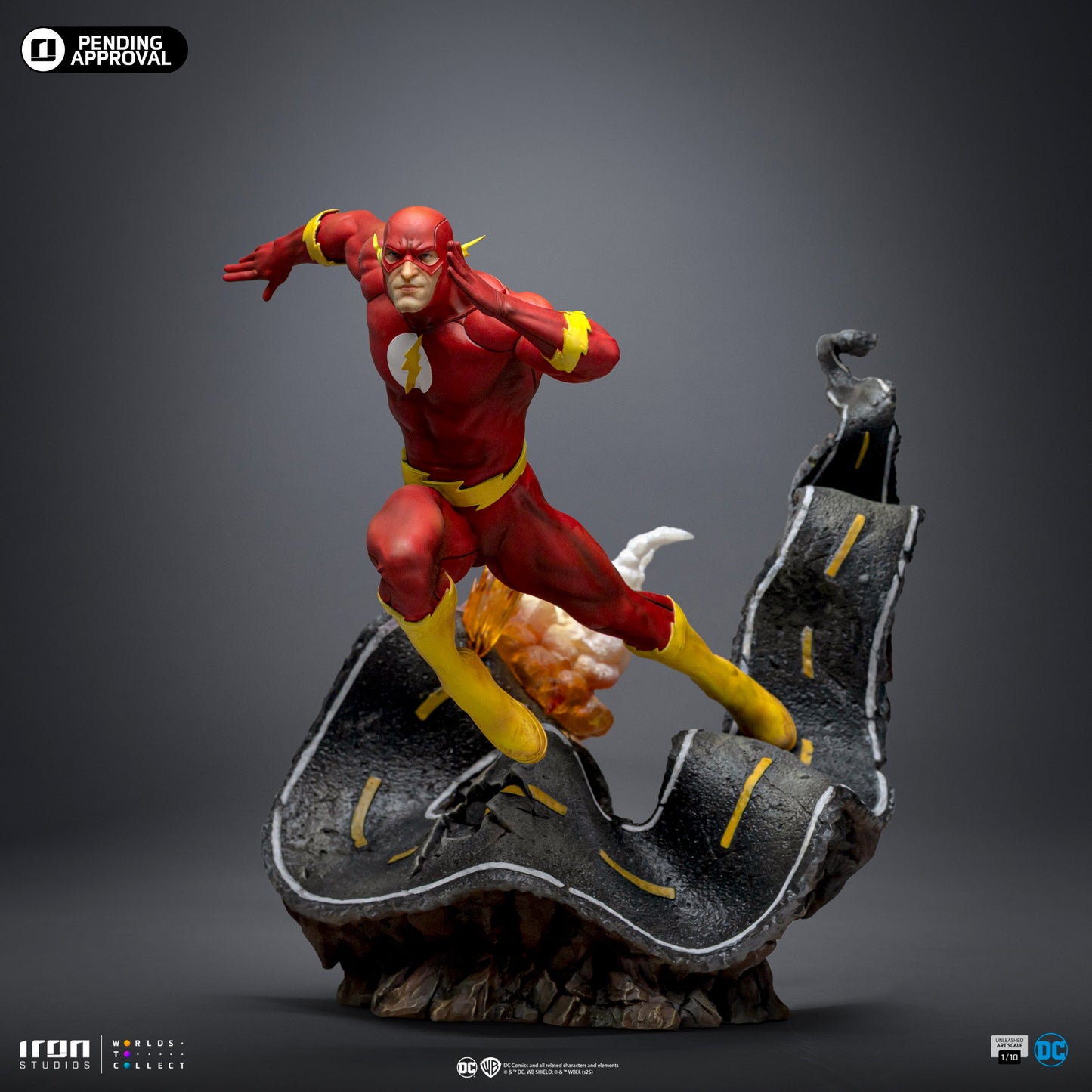 Flash Statue - DC Comics Series #9 - Art Scale 1/10 - Iron Studios