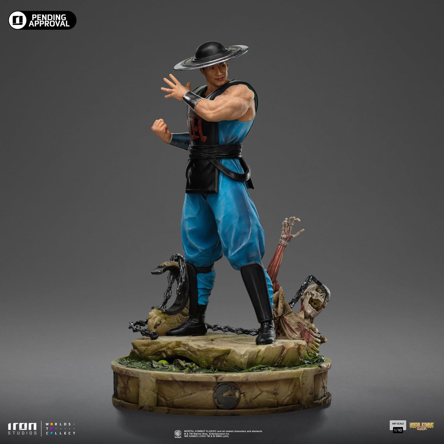 Kung Lao Statue - Mortal Kombat - Art Scale 1/10 - Iron Studios