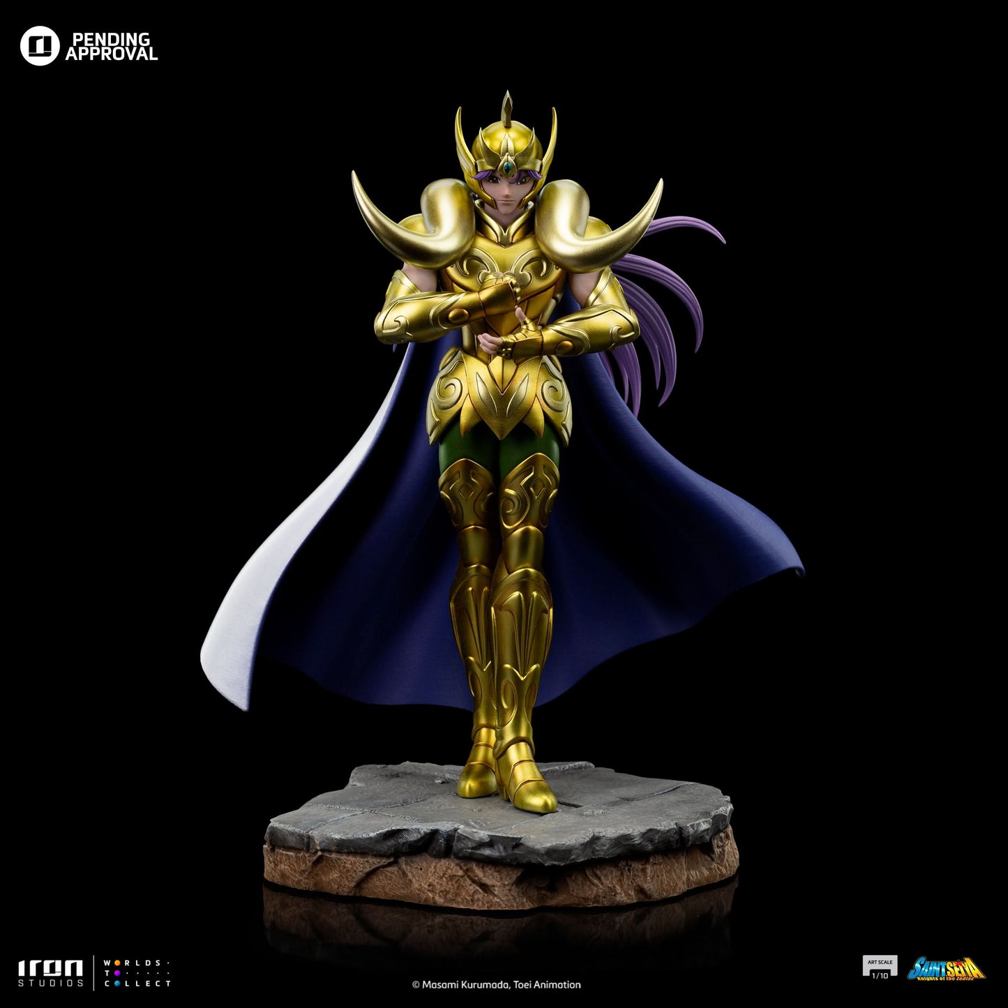 Aries Mu Statue - Saint Seiya - Art Scale 1/10 - Iron Studios