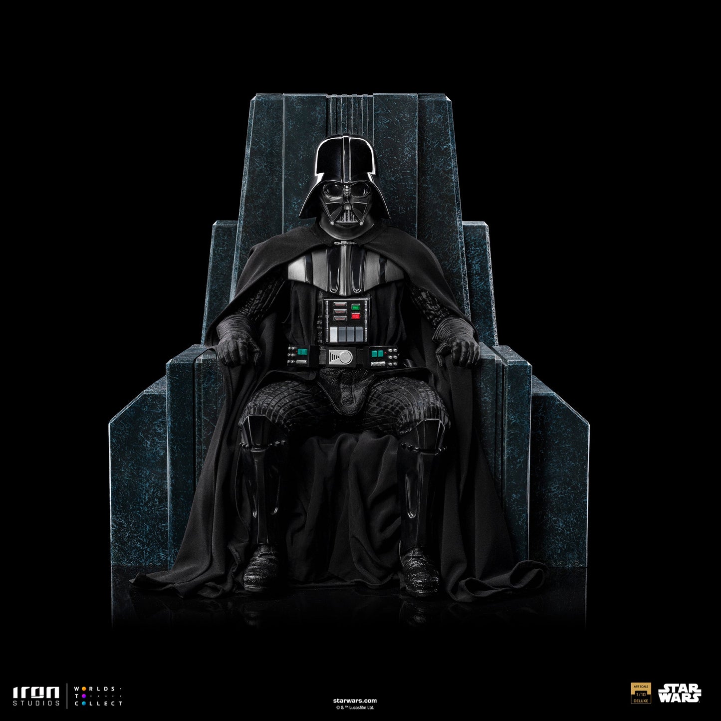 Statue Darth Vader on Throne - Star Wars: Obi-Wan Kenobi Series - Art Scale 1/10