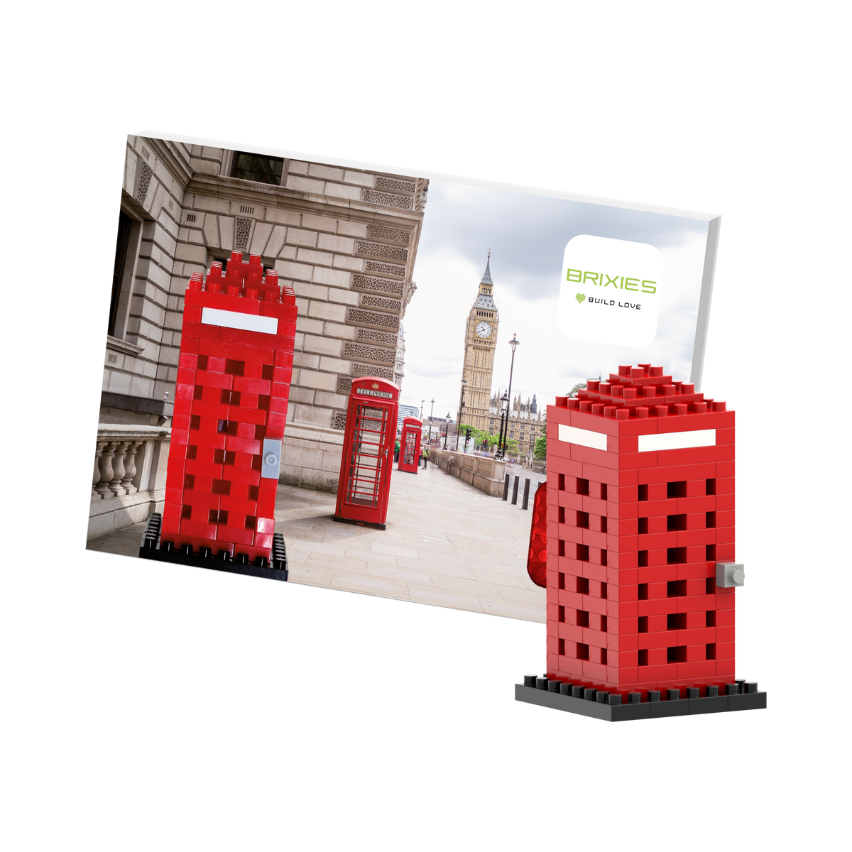 BRIXIES Red telephone booth