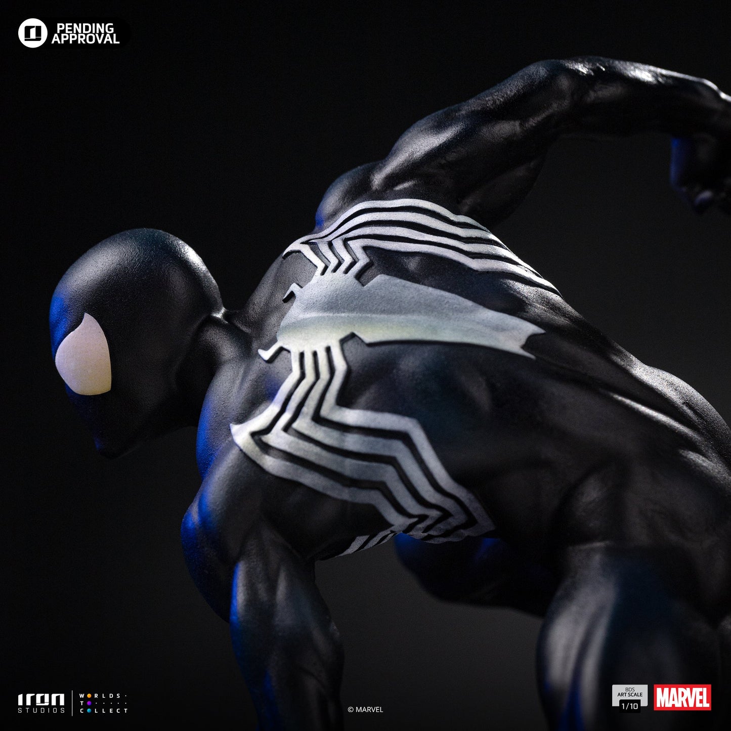 Pre-Order - Spider-Man Black Statue - Marvel Comics - BDS Art Scale 1/10 - Iron Studios