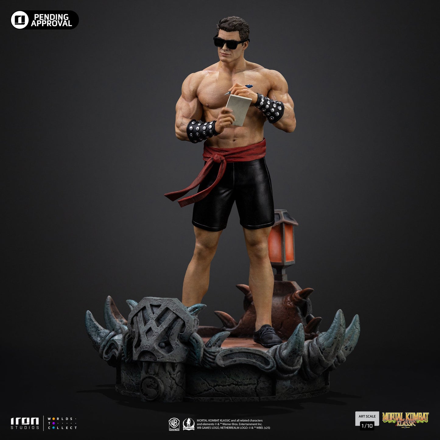 Pre-Order - Johnny Cage Statue - Mortal Kombat - Art Scale 1/10 - Iron Studios