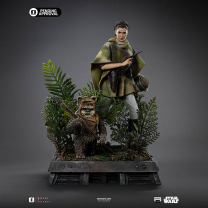 Pre-Order - Leia and Wicket Statue - Star Wars Episode VI - Art Scale 1/10 - Iron Studios