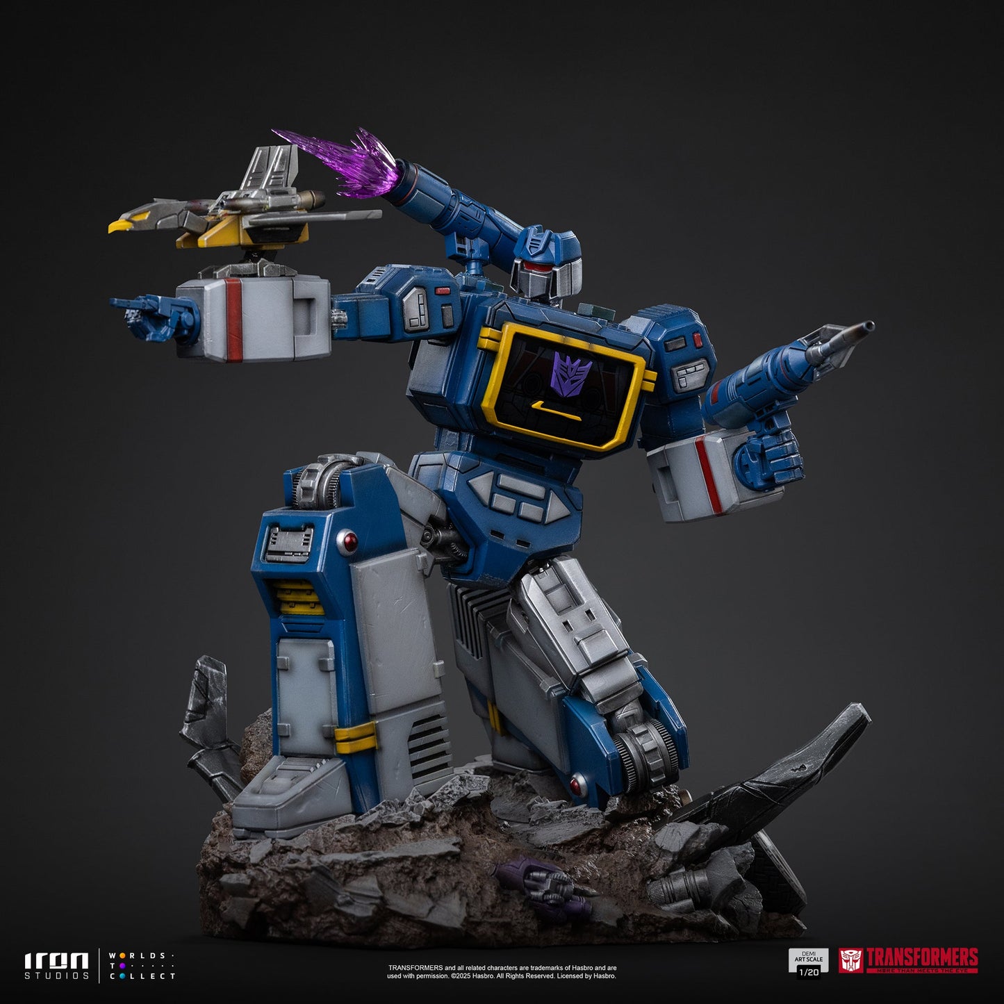 Pre-Order - Soundwave Statue - Transformers - Demi Art Scale 1/20 - Iron Studios
