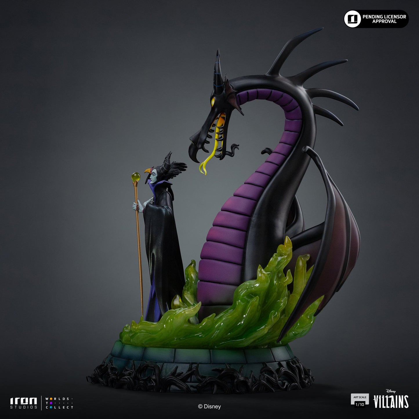Pre-Order - Maleficent Statue - Disney's Villains - Art Scale 1/10 - Iron Studios