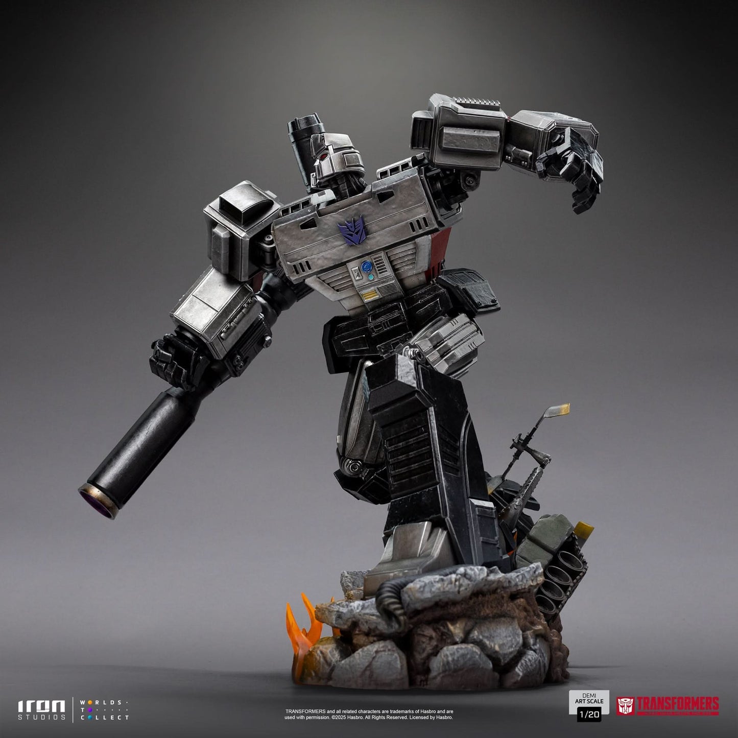 Pre-Order - Megatron Statue - Transformers - 1/20 Demi Scale - Iron Studios