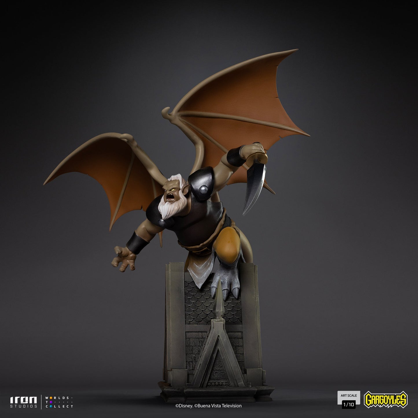 Pre-Order - Hudson Statue - Gargoyles - Art Scale 1/10 - Iron Studios