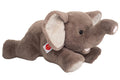 Liegender Elefant aus Plüsch – 55 cm