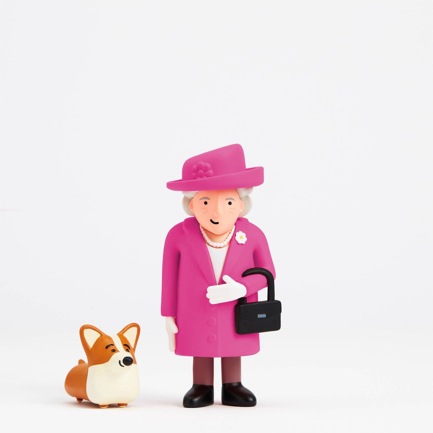 Het verzamelobject 'De Koningin & Koninklijke Corgi'