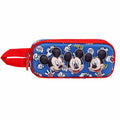 Trousse 3D Double Disney Mickey Mouse « Grins »