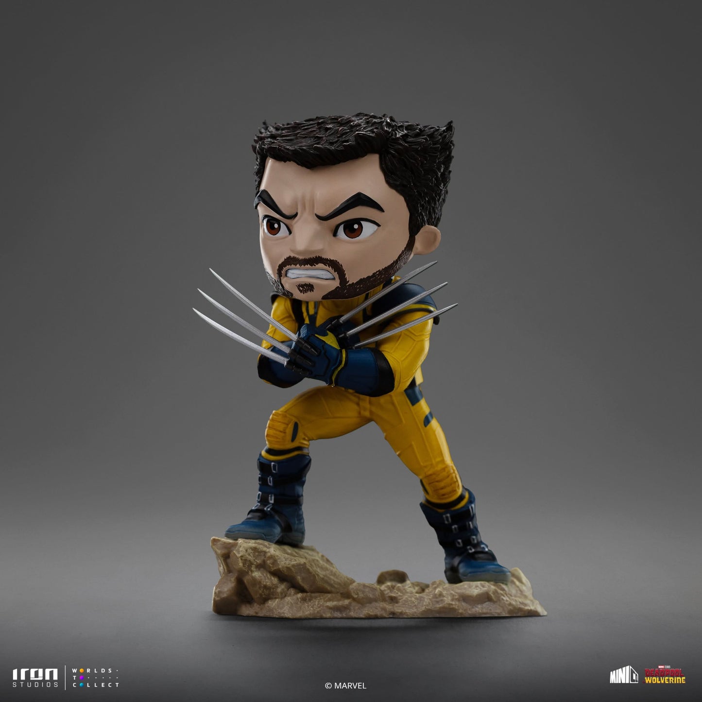 Deadpool, Wolverine, and Headpool (Unmasked) Statue - Deadpool & Wolverine - Minico - Iron Studios