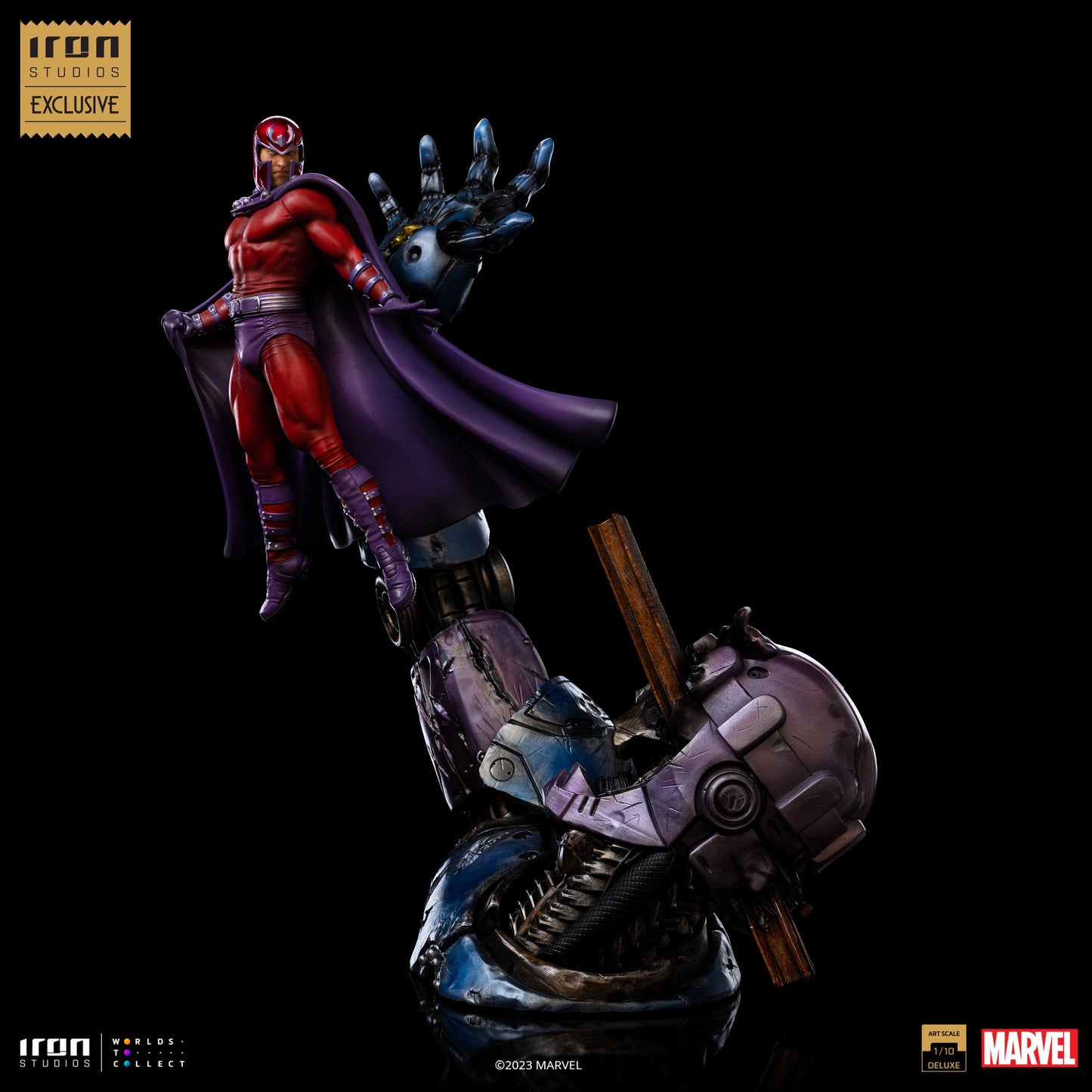 Magneto vs Sentinel Statue (2023 Event Exclusive) - X-Men - Art Scale 1/10 - Iron Studios