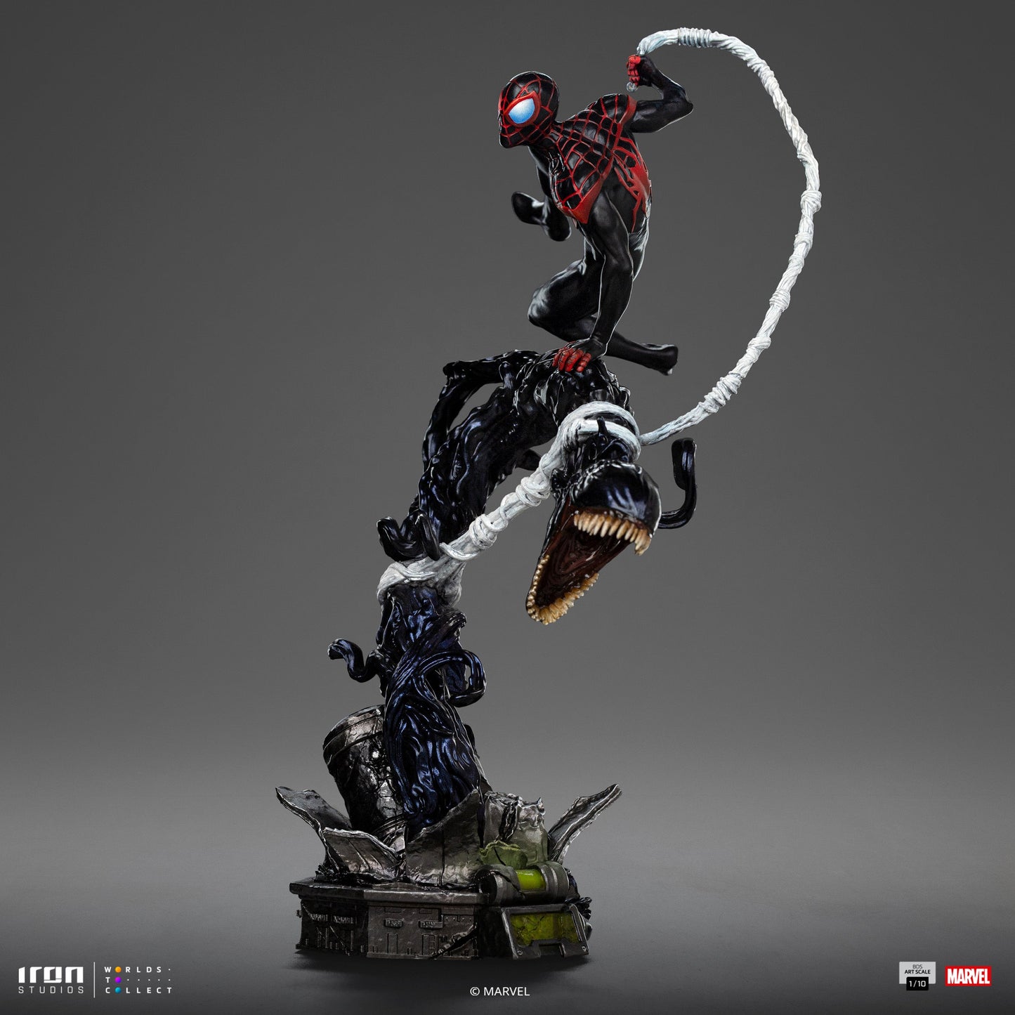 Statue Miles Morales - Spider-Man vs Villains Diorama - BDS Art Scale 1/10 - Marvel Comics