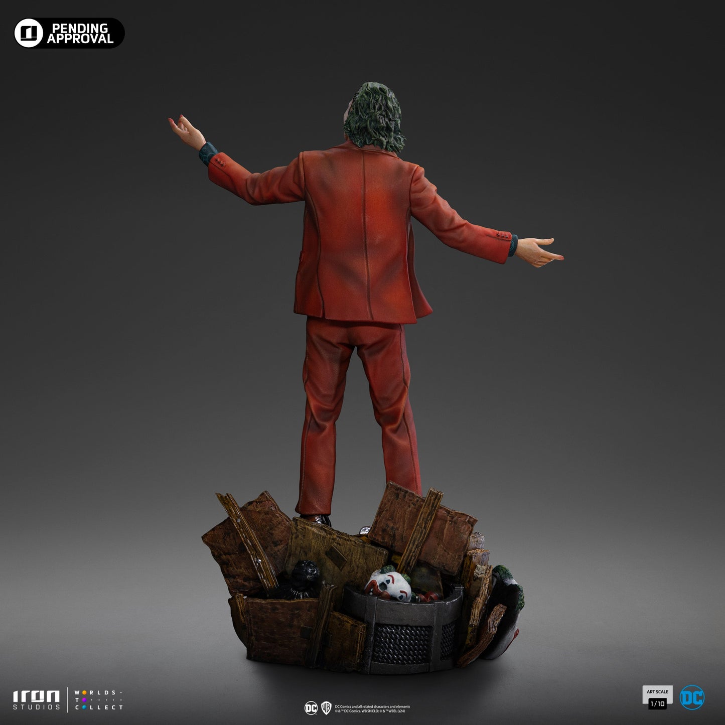 Joker (Arthur Fleck) Statue - Joker - Art Scale 1/10 - Iron Studios