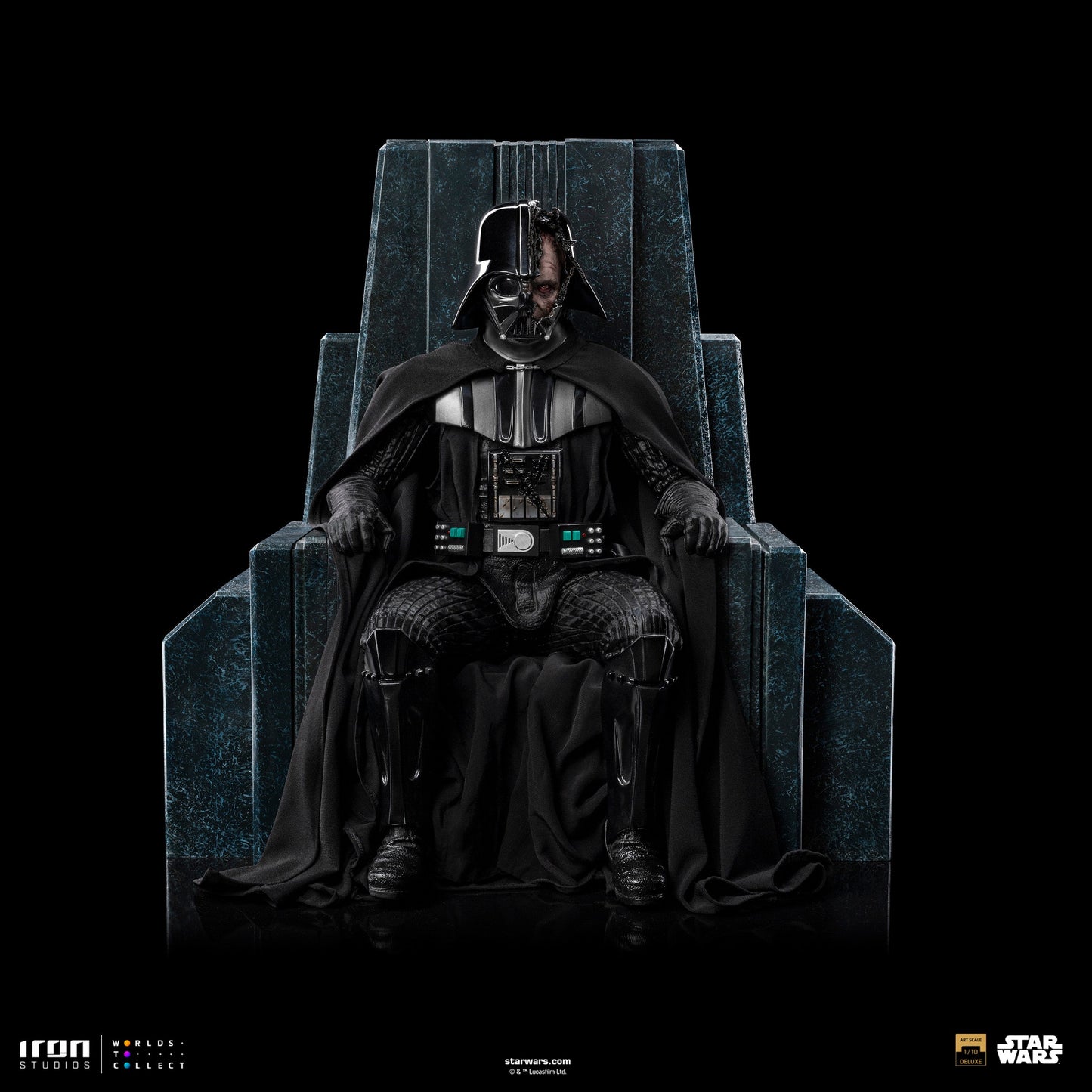 Statue Darth Vader on Throne - Star Wars: Obi-Wan Kenobi Series - Art Scale 1/10