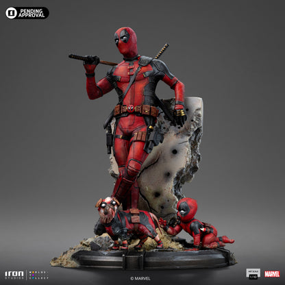 Deadpool Statue - Deadpool & Wolverine - Art Scale 1/10 - Iron Studios