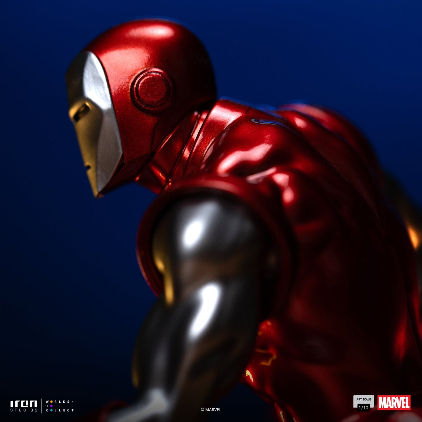 Iron Man Red & Chrome Statue - Marvel Comics - Art Scale 1/10 - Iron Studios